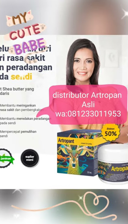 Distributor Artropan Cream Asli Original wa:081233011953