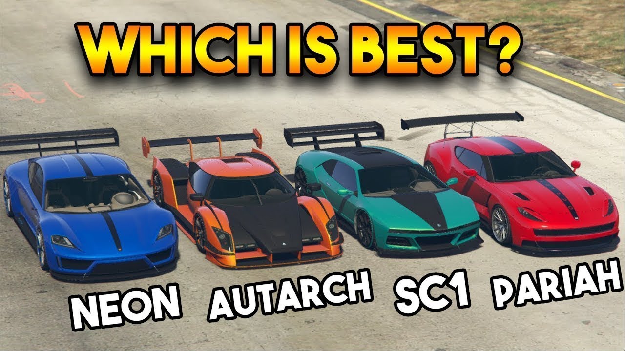 GTA 5 ONLINE : NEON VS AUTARCH VS PARIAH VS SC1 (WHICH IS BEST?) - YouTube