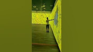 interactive gameaugmented reality#3d interactive #interactive #immersive #ar #wall #projector