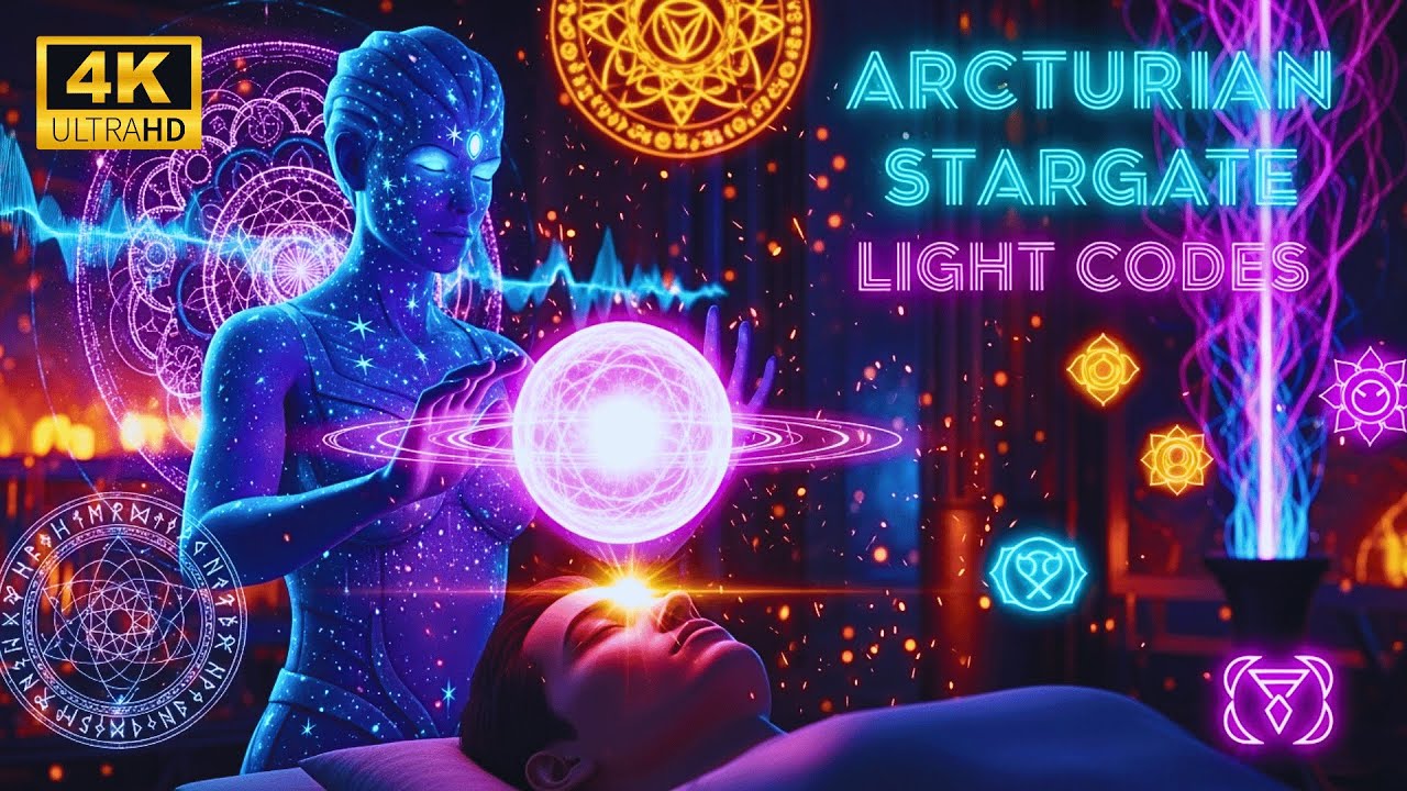 ARCTURIAN STARGATE LIGHT CODES 🌠 Meditation Music for Soul Path ...