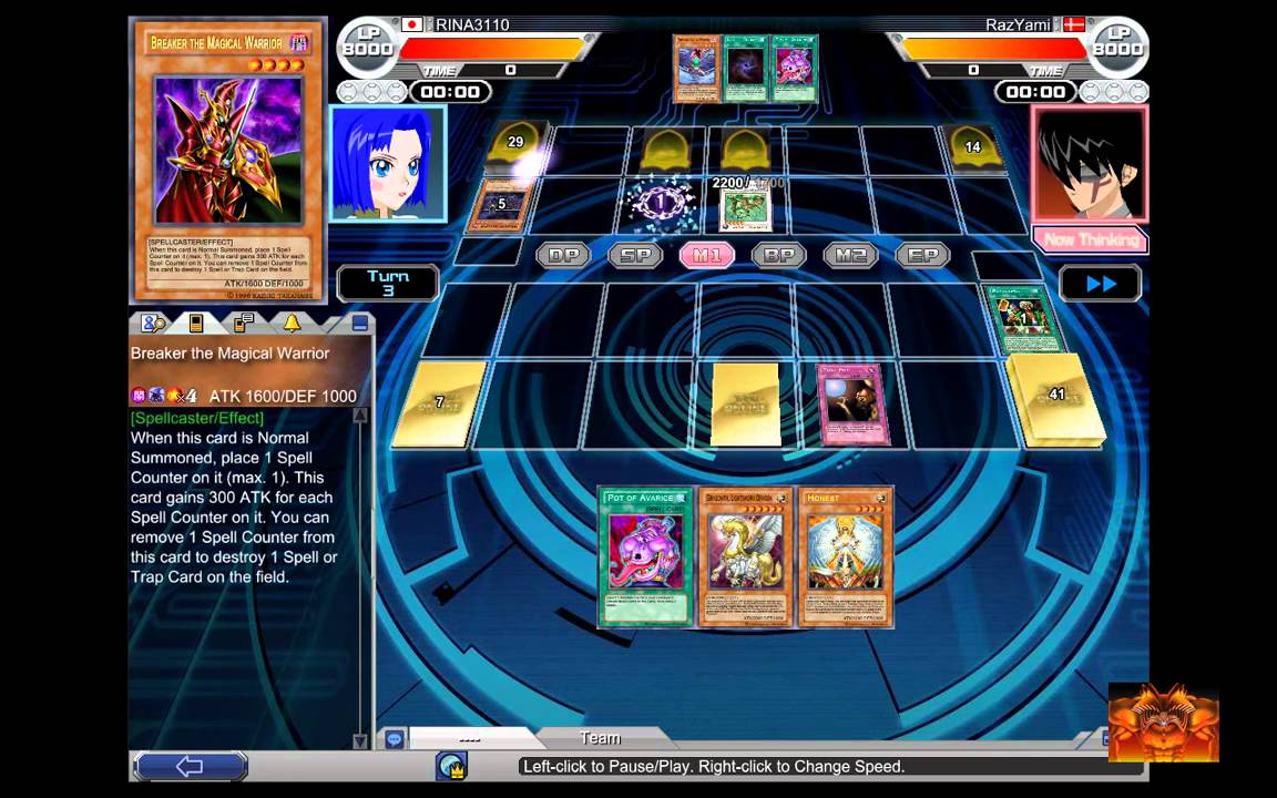 YuGiOh! ONLINE 3 DUEL ACCELERATOR Synchro Cat Deck vs Lightsworn