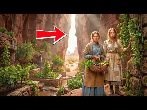 Lovely Sisters Crawled Into a Narrow Crack—They Found Sprawling Gardens Inside