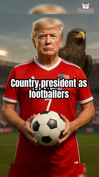 Country  president as footballers #president #aiart