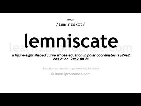 Видео: Какво означава lemniscate?