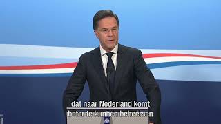Inleidend statement van MP Mark Rutte van 21 april 2023