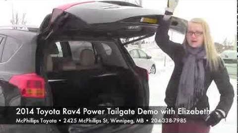 How to Program a 2014 Toyota Rav4 Power Liftgate to Adjust Maximum Height