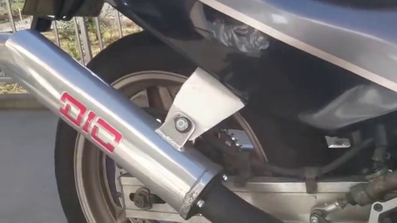 CBR250R MC19 にMC22純正マフラー＆ダイシンマフラーサウンド - YouTube