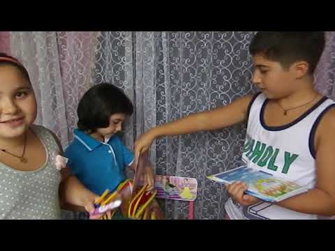 აი როგორ მოემზადა  ანა  სკოლისთვის.