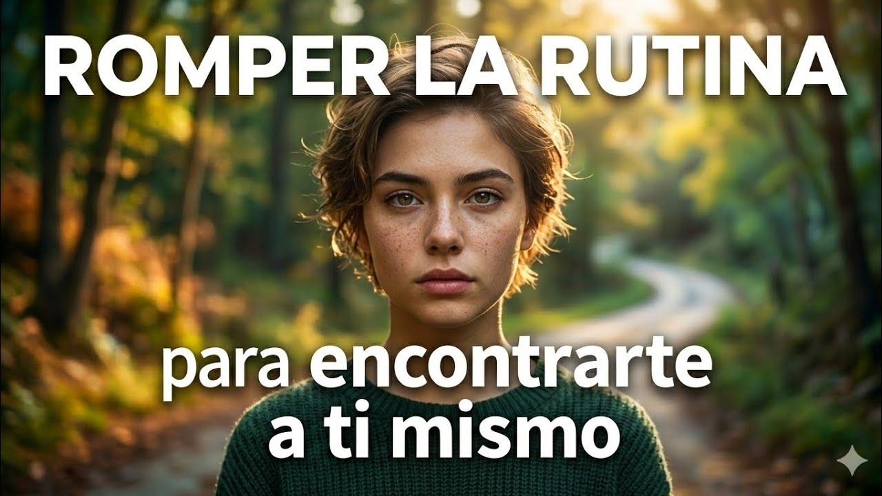 Romper la rutina para encontrarte a ti mismo