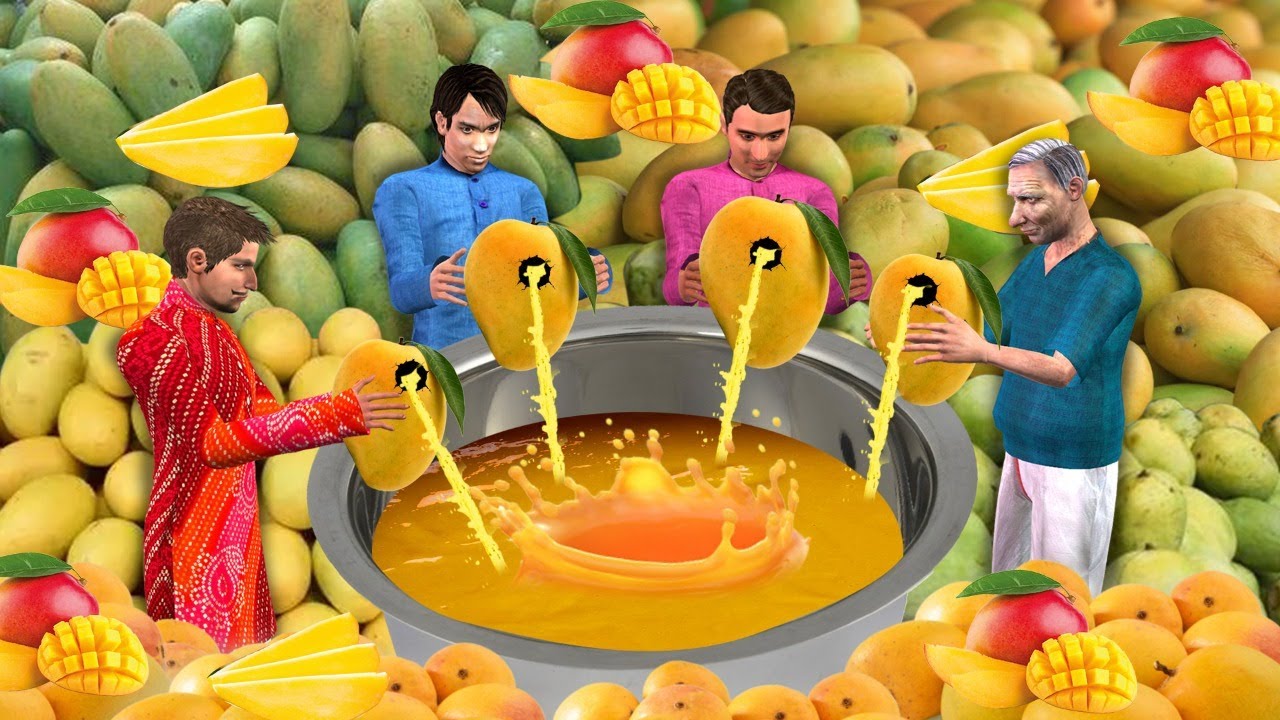 आम का रस वाला How To Make Mango Juice Comedy Video Hindi Kahaniya New Funny Comedy Video 2022