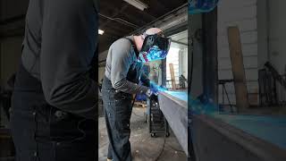 Day 1: Fabricating & Welding a New Trailer Tongue for a Landscape Trailer! 🔥🛠️
