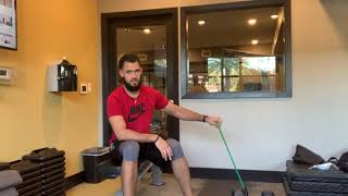 Banded Ankle Distraction in Dorsiflexion