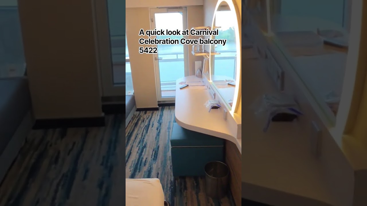 Carnival Celebration cove balcony 5422 #travel