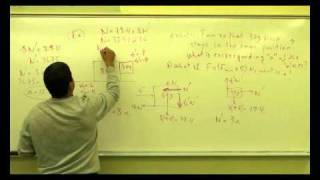 Newton's Laws with Friction Example 4 Part 1.avi