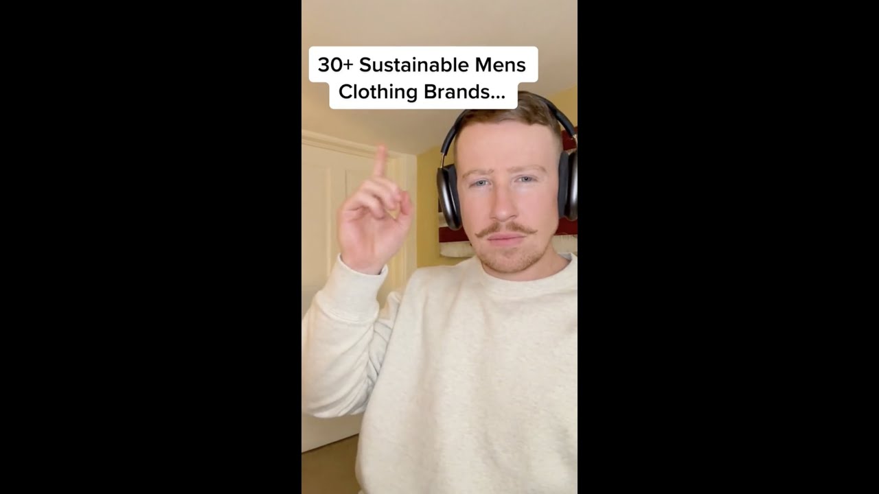 Our favorite sustainable mens clothing brands