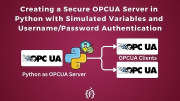 Create a Secure OPCUA Server in Python with Simulated Variables and Username/Password Authentication