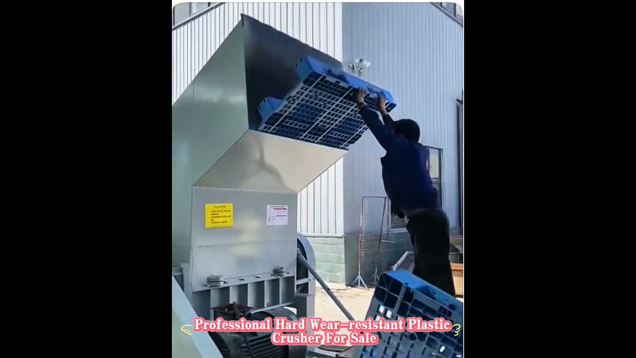 Professional Hard Wear-resistant Plastic Crusher For Sale 