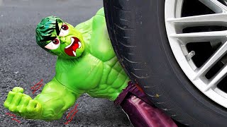 EXPERIMENT: Car vs Hulk, Iphone, Jelly  - Crushing Crunchy & Soft Things by Car Compilation
