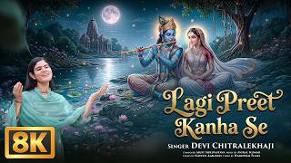 Lagi Preet Kanha Se | 8K-Video| Devi Chitralekhaji | Latest Krishna Bhajan | Radha Krishna Song