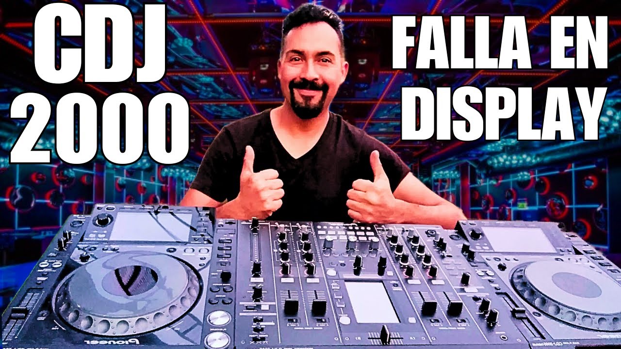 Reparación del player Pioneer CDJ-2000 👍 ¡Display con fallas, USB