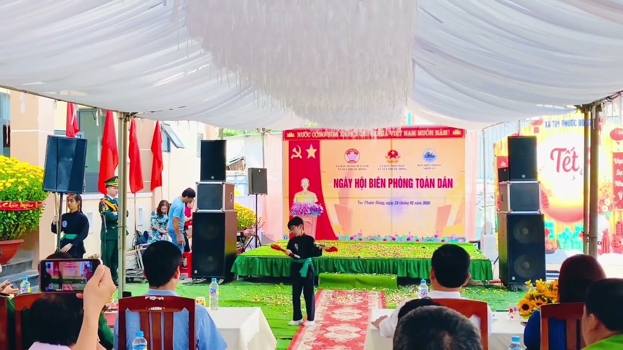 Biểu diễn võ cổ truyền. Võ đường Phan Thọ - Nguyễn Văn Khương