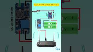 🔋 Adjustable UPS for 5V, 9V & 12V Devices #smartphone #electricalindia #automobile