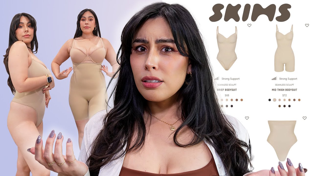 I tried @skims shapewear for the first time and gave my honest review! Full  review is live on my Tiffyquake YT channel 💖 #skims #shap