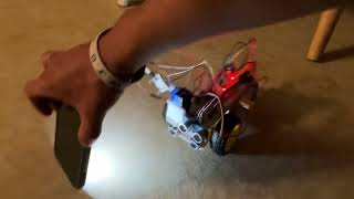 BYU Ecen 240 Lab 6 Light Following Robot
