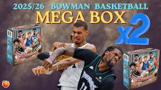 🚨 2025/26 Bowman Basketball MEGA Boxes…Gold AUTO! 👀🔥
