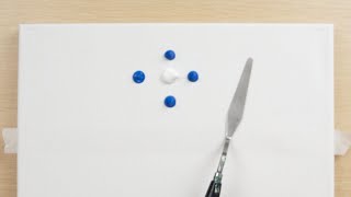 アクリル絵の具で【白鳥と湖】を描く方法 | アクリル画で描く絵の具