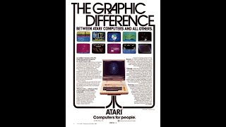 1984 Alan Alda Atari XL Atari Writer Commercial.