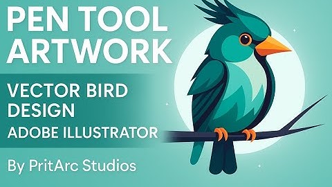 Amazing Vector Pen Tool Artwork | Illustrator Tutorial 2025