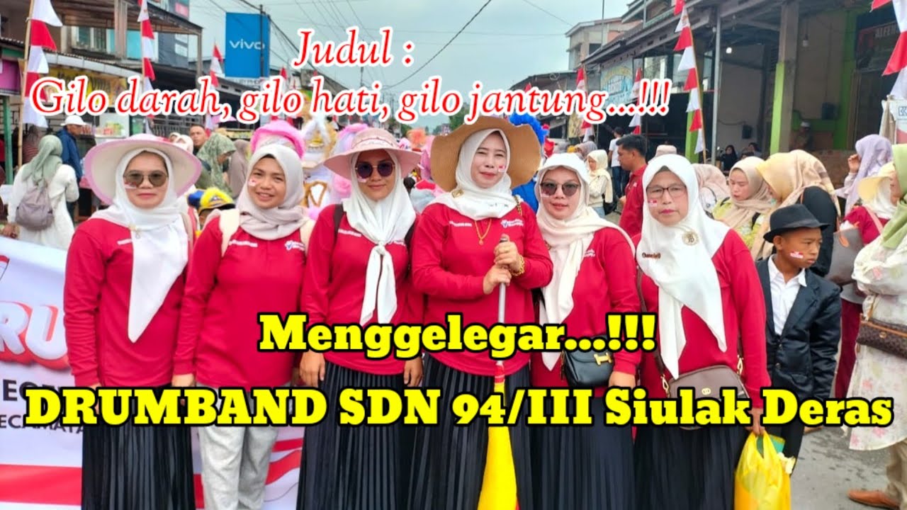 Nusantara Baru Indonesia Maju. Atraksi Drumband SD 94 HUT RI ke 79. Kerinci - Jambi#drumband