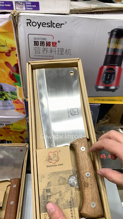 All-Purpose Kitchen Knife Cleaver | Heavy Toka for Qurbani #cleaverknife #chefknife #foryou #dmart