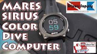 2023 Mares Sirius Color Dive Computer / Mares LED 2 Transmitter