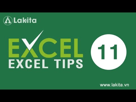 Thủ thuật Excel | Phím tắt Excel | Tip #11 Một số thao tác sao chép và cắt dán