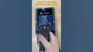 Bosch D Tect 200c cordless wallscanner #bosch #electrical