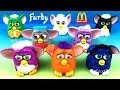 2019 McDonald's 40 Years Furby Happy Meal Toys Full Set 8 Hasbro Kids 1999 World Collection Unboxing