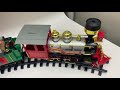 Vintage 1995  echo toys classic rail locomotive and wood car test