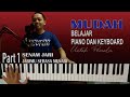 MUDAH Belajar Piano dan Keyboard Dasar untuk pemula SENAM JARI Part 1