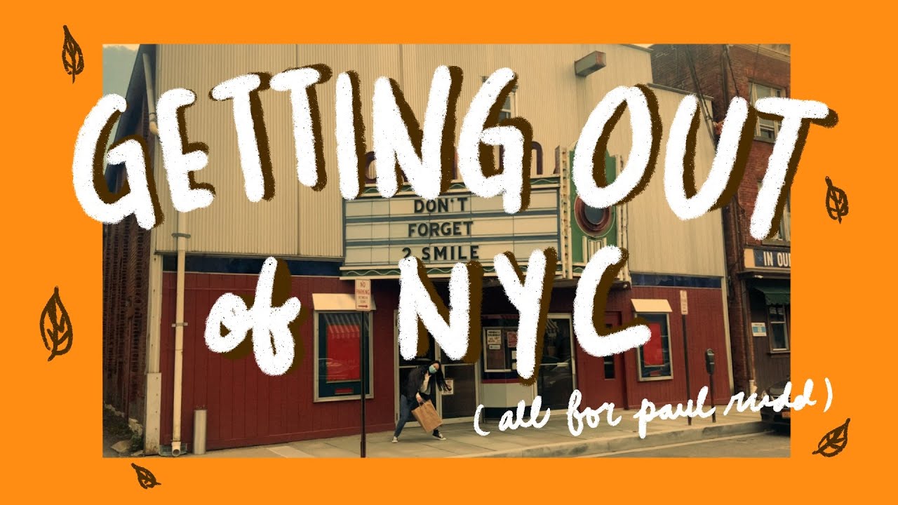 escaping nyc for a day (aka the paul ruddtrip) | vlog