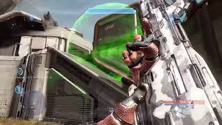 Halo 4 Big team battle on complex kinda reminds of marathon map design