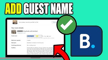 How To Add Guest Name On Booking.com - Best Method