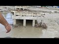 Sel Ayancık ta köprüler yıkıldı büyük afet şehre girilmiyor
