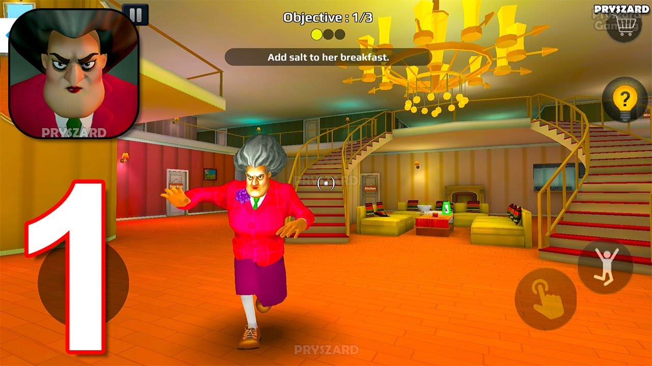 Scary Teacher 3D - (Poki) - Gameplay Walkthrough Part 1 - Chapter 1 All Levels (iOS, Android)