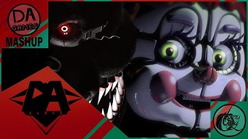FNAF "Left my mind behind" MASHUP ORIGINAL MUSIC VIDEO (DAGames)