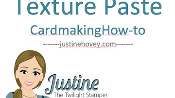 Texture Paste - 3 Ways to Use it!