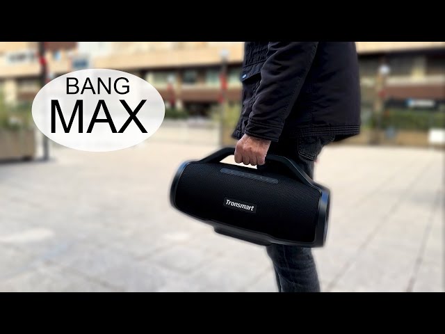 Celebra tus fiestas a lo grande con los altavoces Tronsmart Bang Max