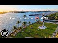 Discover miamis colors from above a relaxing aerial journey in 2023  4k