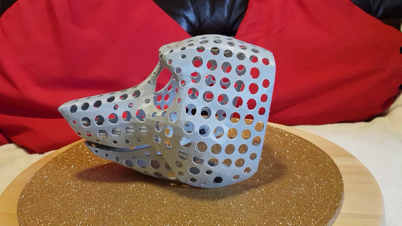 Base Puppet Head 3d-printed puppet head base - YouTube